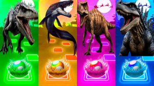 Coffin Dance Динозавры 149 уровень - Мультики про Динозавров | МУЛЬТФИЛЬМЫ ДИНОЗАВРЫ в Tiles Hop