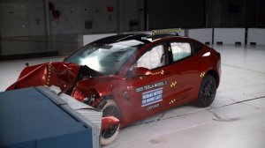 Краш-тест Tesla Model 3 2025