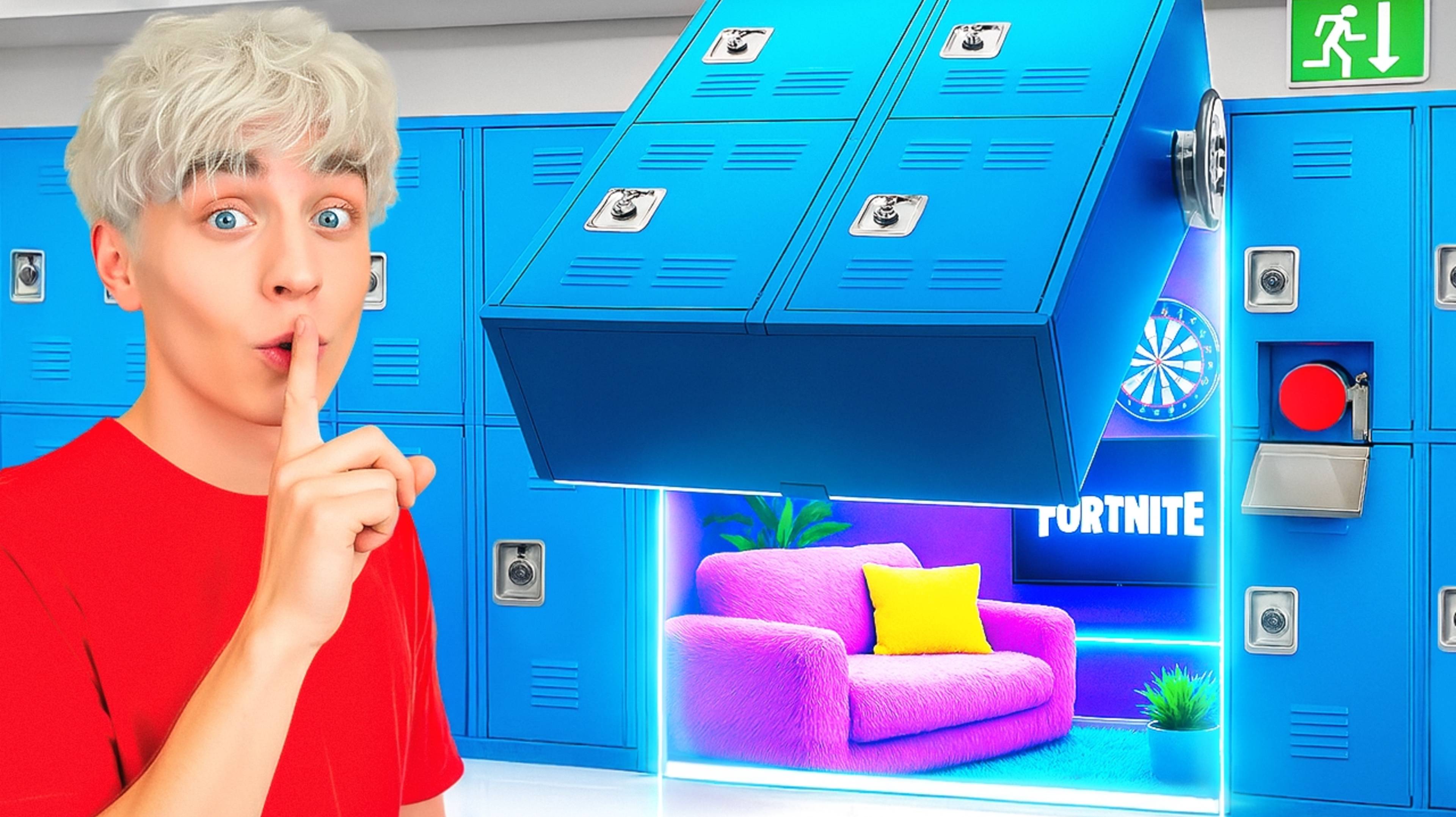 Я Построил 3 СЕКРЕТНЫЕ Комнаты в ШКОЛЕ ! А4