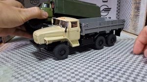 Обзор масштабной модели Урал 43202-31