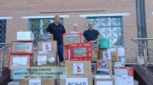 💙Гуманитарная помощь из Кузбасса доставлена в детские центры Горловки!