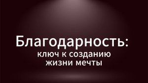 Как благодарность меняет нашу реальность и притягивает изобилие