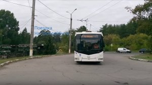 Короткий экскурс на троллейбусе маршрута №1 в Тольятти: поездка до улицы Комзина.