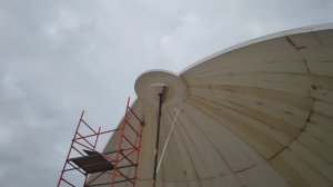 Сферический дом купол бионической архитектуры. Производство домокомплектов