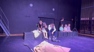 Спектакль по рассказу А.Аверченко "Кривые углы"