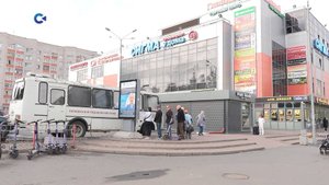 В Петрозаводске прививку от гриппа делают в мобильных передвижных пунктах