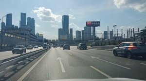 едем по Москве. в реальном времени.