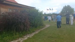 Прилет пилотажной группы аэродрома Первушино в Калиновку МАКШ