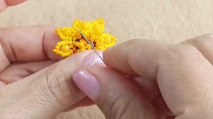 Серьги подсолнушки от Candy Art