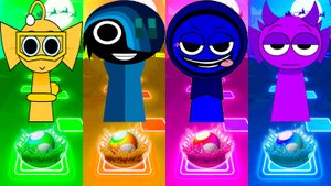 Coffin Dance Спрунки 81 уровень - Мультики про Спрунке | МУЛЬТФИЛЬМЫ SPRUNKI в Tiles Hop