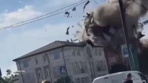 Видео удара по объекту ВСУ в Харькове.