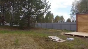 Участок с баней