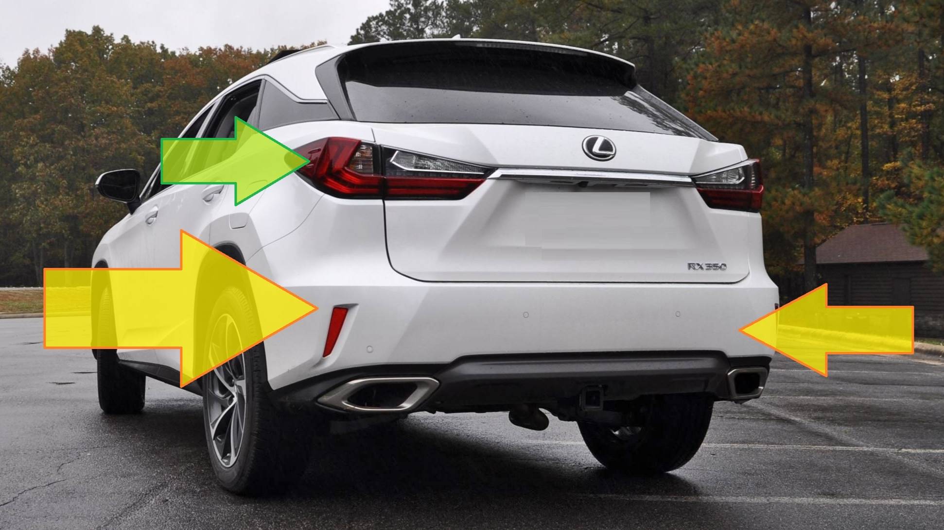 Снятие заднего бампера и фонаря Lexus RX350, 200t 4G how to take the back bumper and taillight off смотреть онлайн