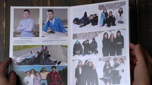 Выпускной альбом для старшей школы "Гудбай школа"