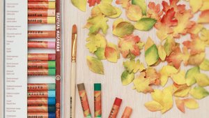 Мастер-класс: маленькие ОСЕННИЕ ЛИСТИКИ из фоамирана. Без дыроколов и ножей для вырубки. Фоамиран