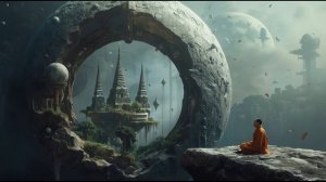 Sanctuary Within the Severed Sphere🌙🏛️2-Hour Sacred Alien Ambience ｜ Inner World Soundscape