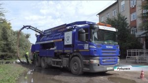 Масштабная реконструкция главного канализационного коллектора города продолжается в Рубцовске