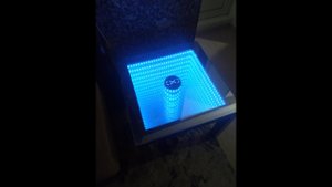 Стол IKEA с эффектом бесконечности своими руками