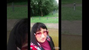 Моя спортивная пробежка по стадиону после 55 лет. Ура, скоро пойду в бассейн под открытым небом!