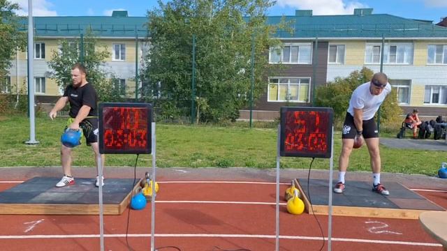 Рывок гири 36кг - 110 подъёмов (6 минут). МС Бондарев Дмитрий (Фестиваль Сила Югры. смотреть онлайн