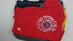 39173 Футболки мужские брендовые, 3пак, 28E, секонд (extra) оптом