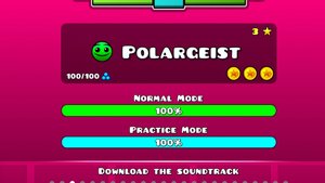 прохожу уровень polargeist geometry dash