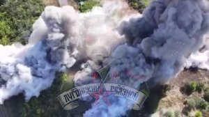 Эпическое уничтожение склада боеприпасов ВСУ на Купянском направлении