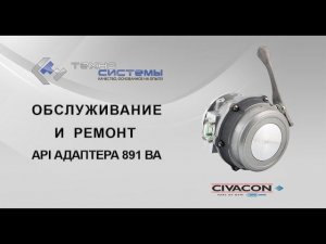 Устройство, обслуживание и ремонт API адаптера Civacon 891ВА
