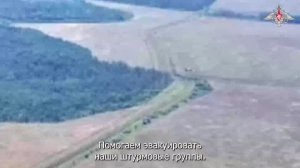 Боевая работа расчетов САУ «Мста-С» группировки войск «Север»