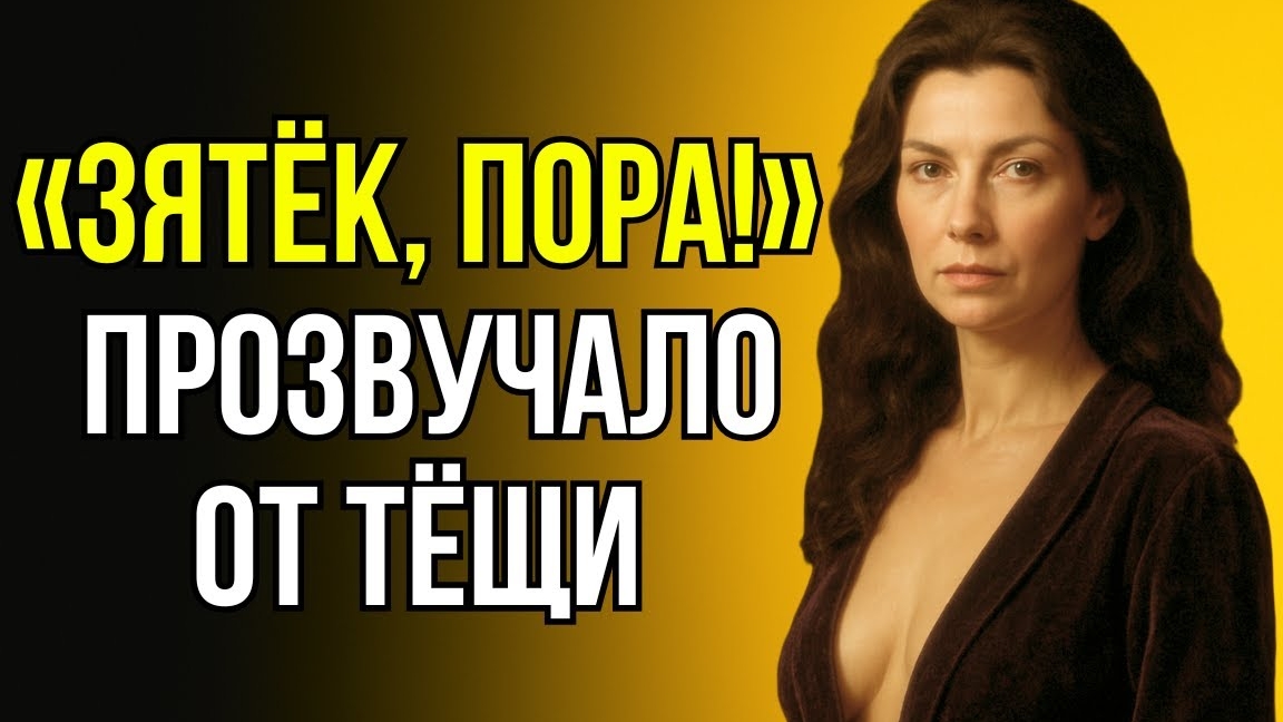 ОН НЕ ОЖИДАЛ УСЛЫШАТЬ ЭТО ОТ ТЁЩИ И РАСТЕРЯЛСЯ