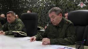 Начальник Генерального штаба ВС РФ проверил выполнение боевых задач ГрВ «Центр»