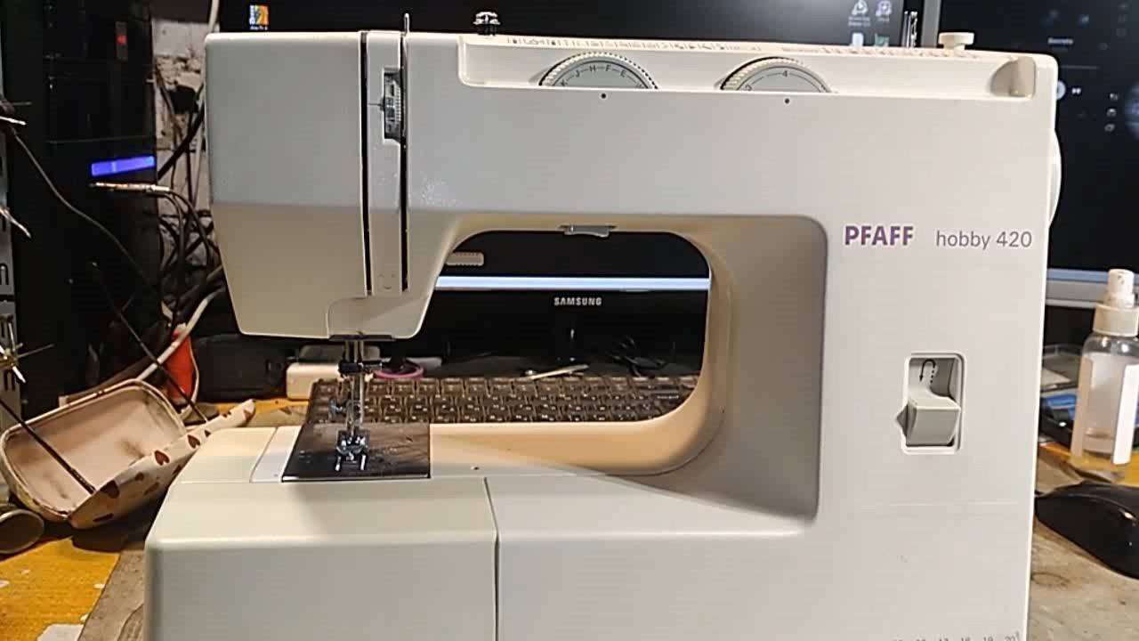 Ремонт и настройка PFAFF hobby 420 смотреть онлайн