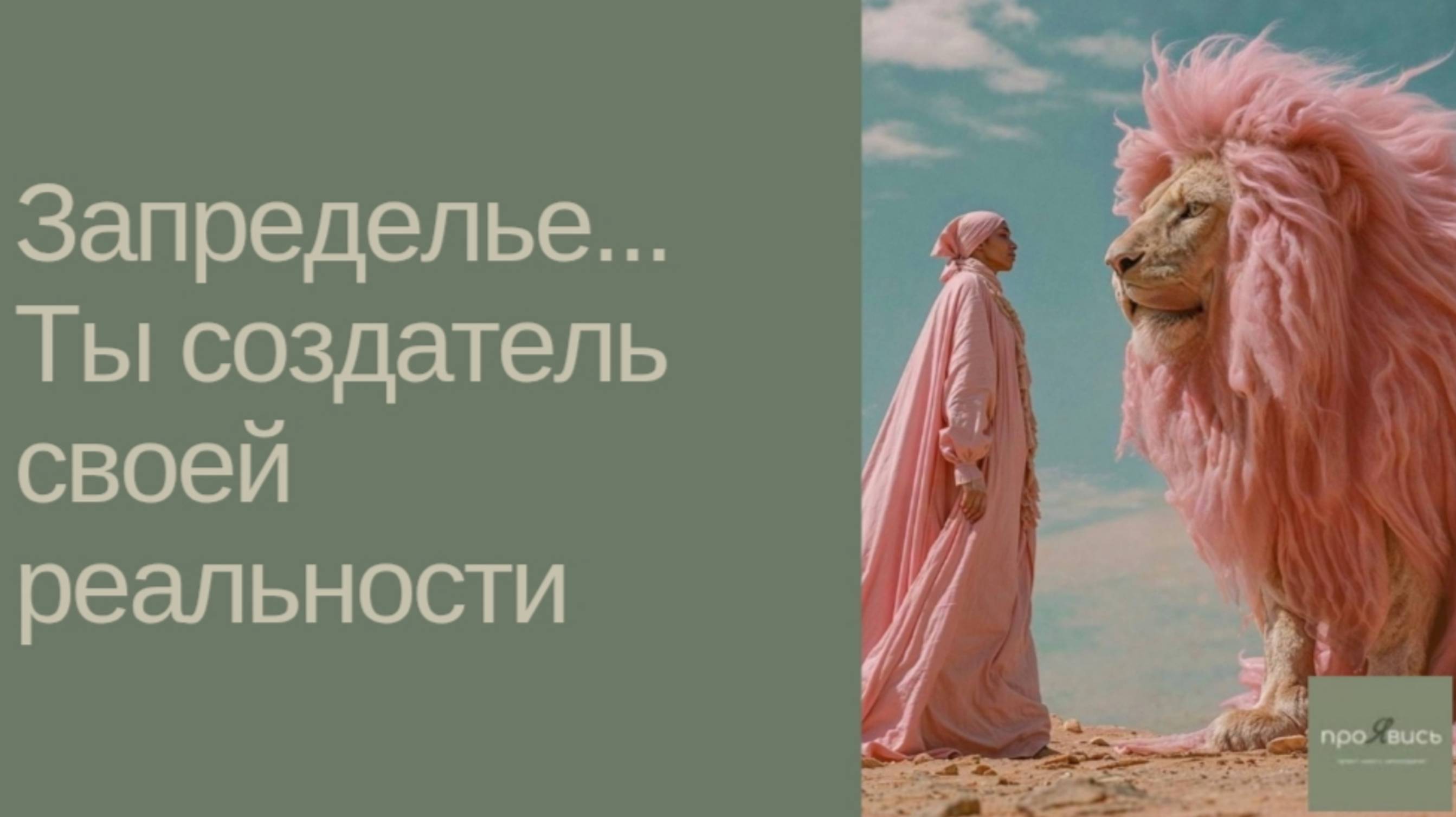 Запределье Ты создатель своей реальности  Практика✨