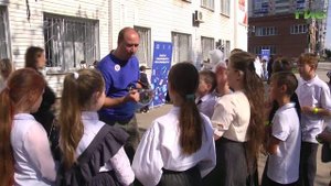 Играючи о главном: в Самаре прошел "Единый день безопасности на дорогах" для школьников