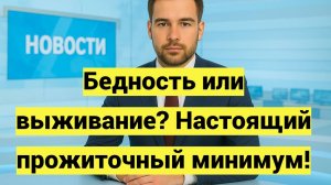 Прожиточный минимум в России 2025: реальная граница бедности