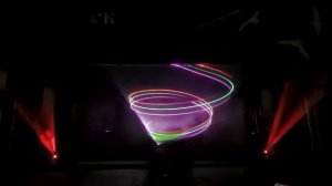 Лазерное шоу в самом Байкальском городке - Байкальске!