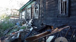 В ПОЖАРЕ ПОГИБ МУЖЧИНА