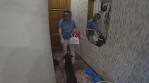 С Басей-Ритой провожаем Люду. 22.08.2025