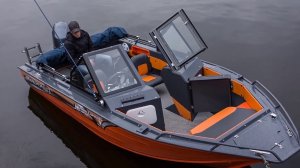 Алюминиевая лодка Berkut M Twin