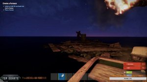 Rust горящий пердак