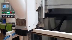 ⚙Тест-обзор работы 4-ех осевого фрезерного станок с ЧПУ под фурнитуру дверей, мод. DW2030⚙