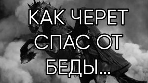 КАК ЧЕРЕТ СПАС ОТ БЕДЫ…