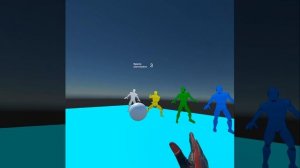 VR-Unity-ManekensThrowBallsAtMe