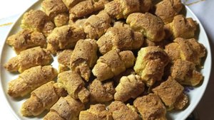 ТВОРОЖНЫЕ РОГАЛИКИ, ПРОСТО НАСЛАЖДЕНИЕ