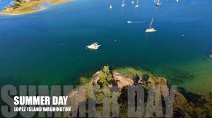 Летим в Fisherman Bay, остров Лопес | DJI Avata FPV — летний дрон-тур по островам Сан-Хуан