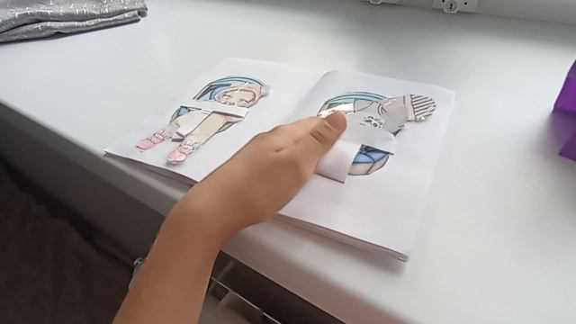 видео с бумажными реборнами 