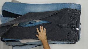 39035 Джинсы женские бренд, 6пак, 6E3, секонд (cream/extra) оптом