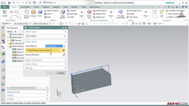 004 Important options in sketch tool смотреть онлайн