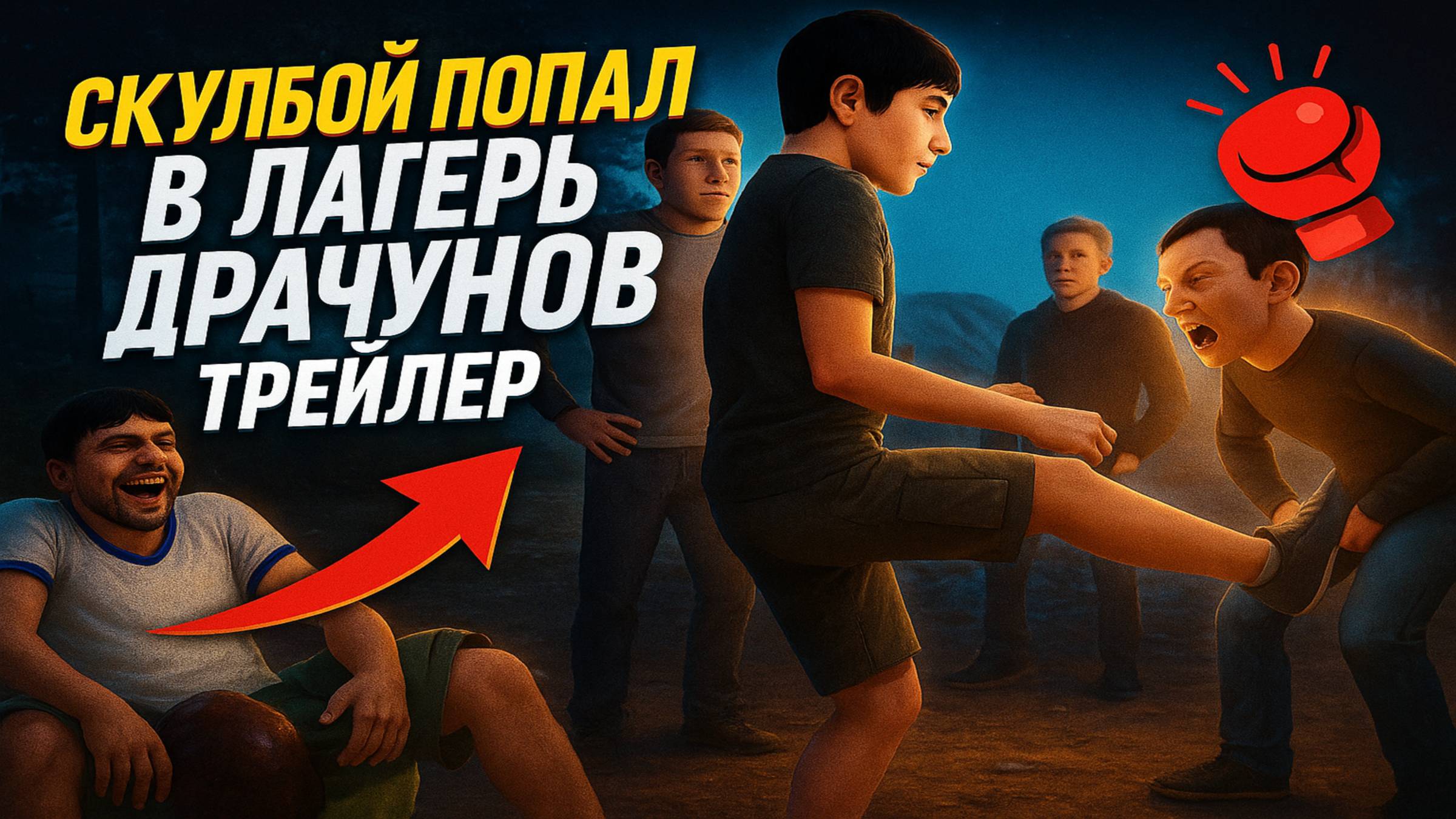Скулбой попал в Лагерь Драчунов ➣ ТРЕЙЛЕР Обзор