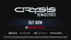 Crysis Remastered трейлер на Nintendo Switch + Ссылка
